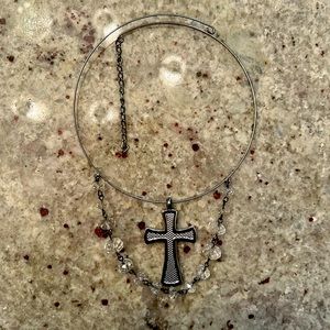 Hand made choker necklace.